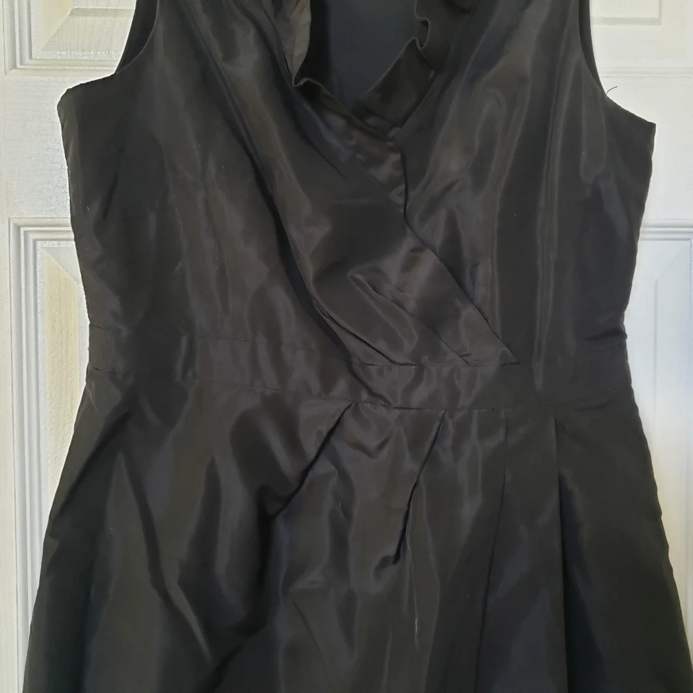 J. CREW Blakely Faux Wrap Taffeta Bridesmaid Dress